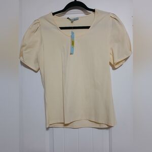 Lite Yellow Antonio Malani Size Small Top